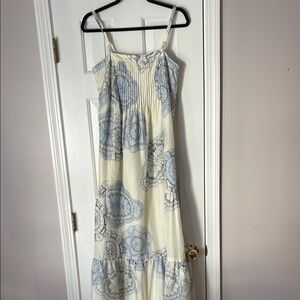 Tibi Silk Maxi Dress